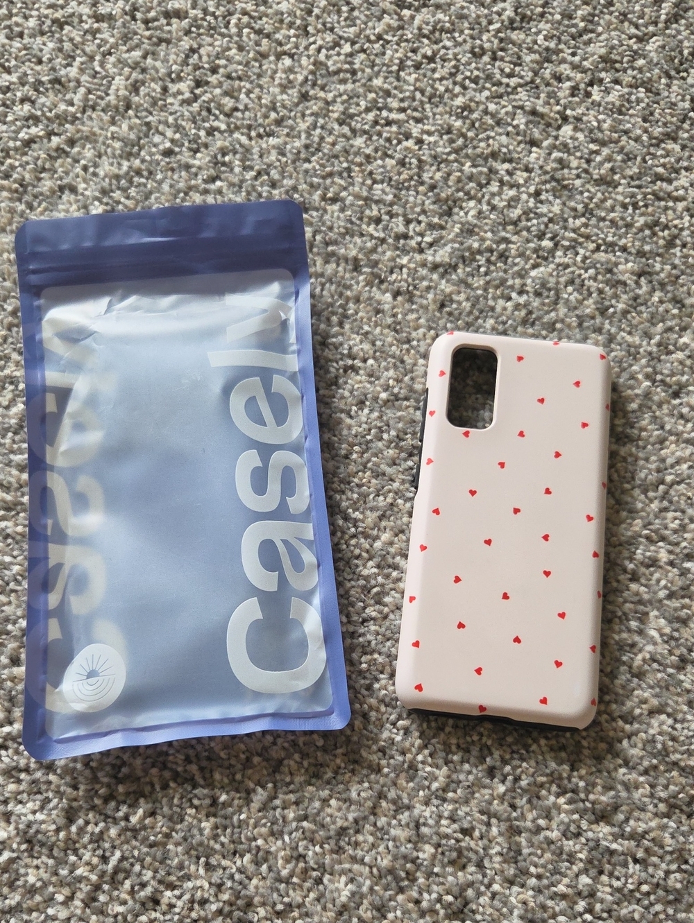 Casely Heart Pattern Phone Case for Samsung Galaxy S20